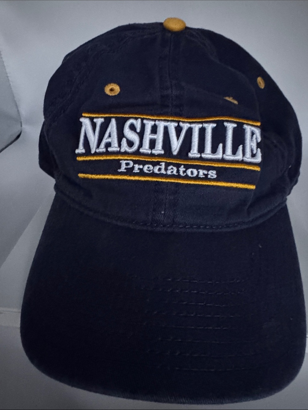 Fanatics Nashville Predators Black and Gold Team Cap Unstructured